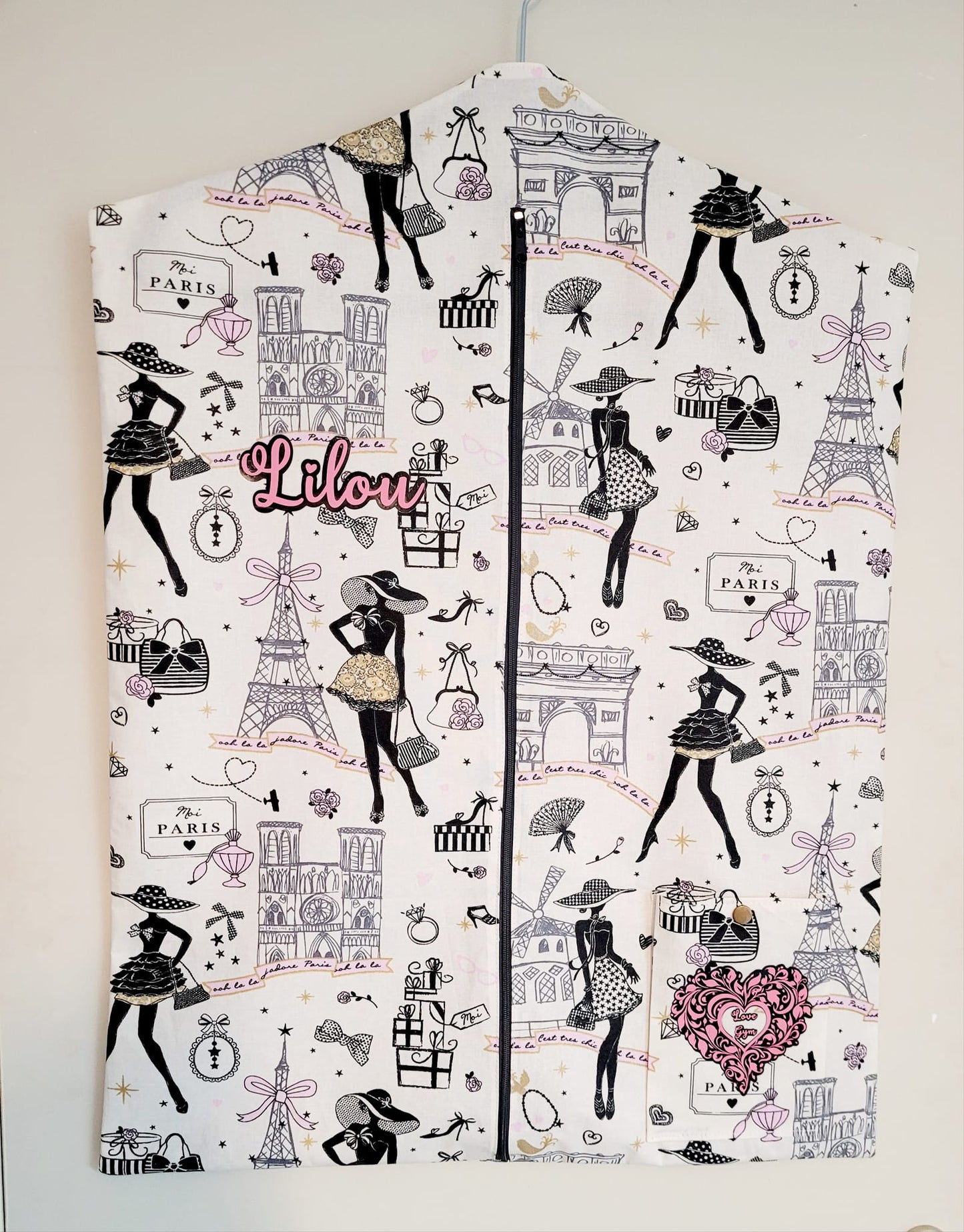 Gymnastique - Housse de protection pour justaucorps - personnalisable