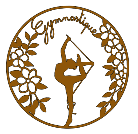 Rhythmic Gymnastics - Wooden suspension - customizable