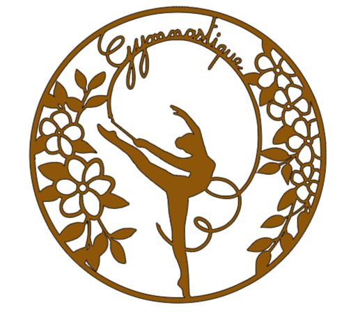 Rhythmic Gymnastics - Wooden suspension - customizable