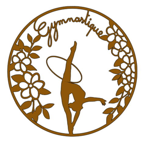 Rhythmic Gymnastics - Wooden suspension - customizable