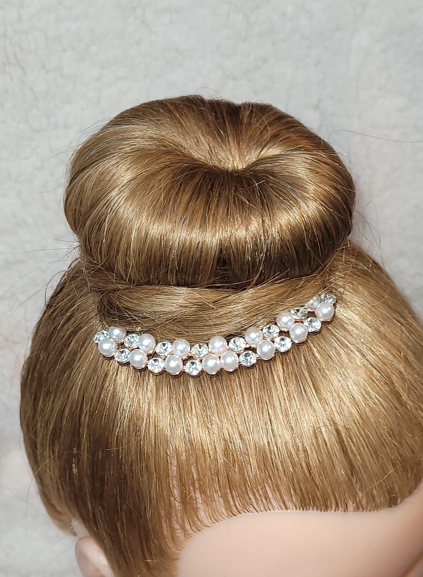 Gymnastique Rythmique - Peigne à chignon - Perles et Strass