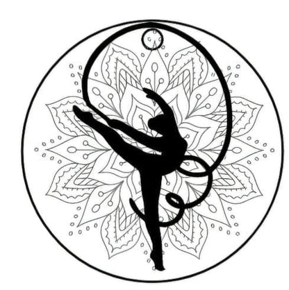 Gymnastique - Porte-clés gravé personnalisable