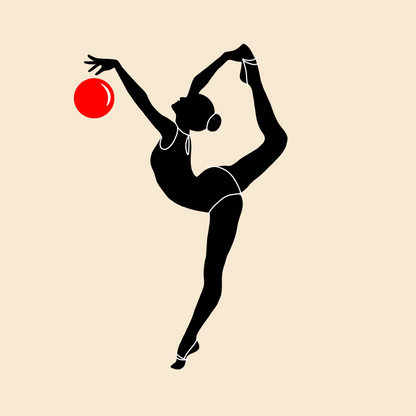 Gymnastique Rythmique - Bouteille personnalisable - 500 ml - Effet Bois - I love Gym