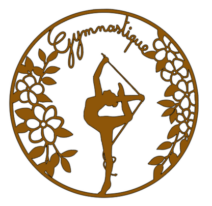 Rhythmic Gymnastics - Wooden suspension - customizable