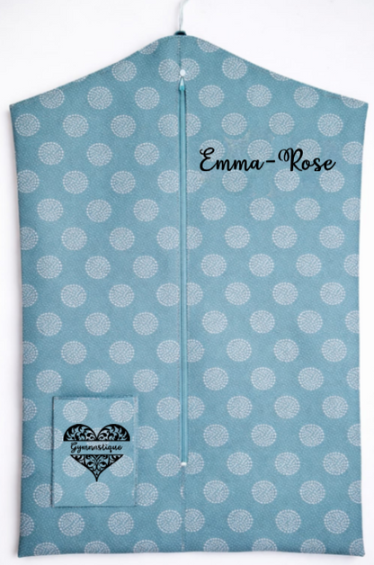Gymnastique - Housse de protection pour justaucorps en coton enduit - personnalisable