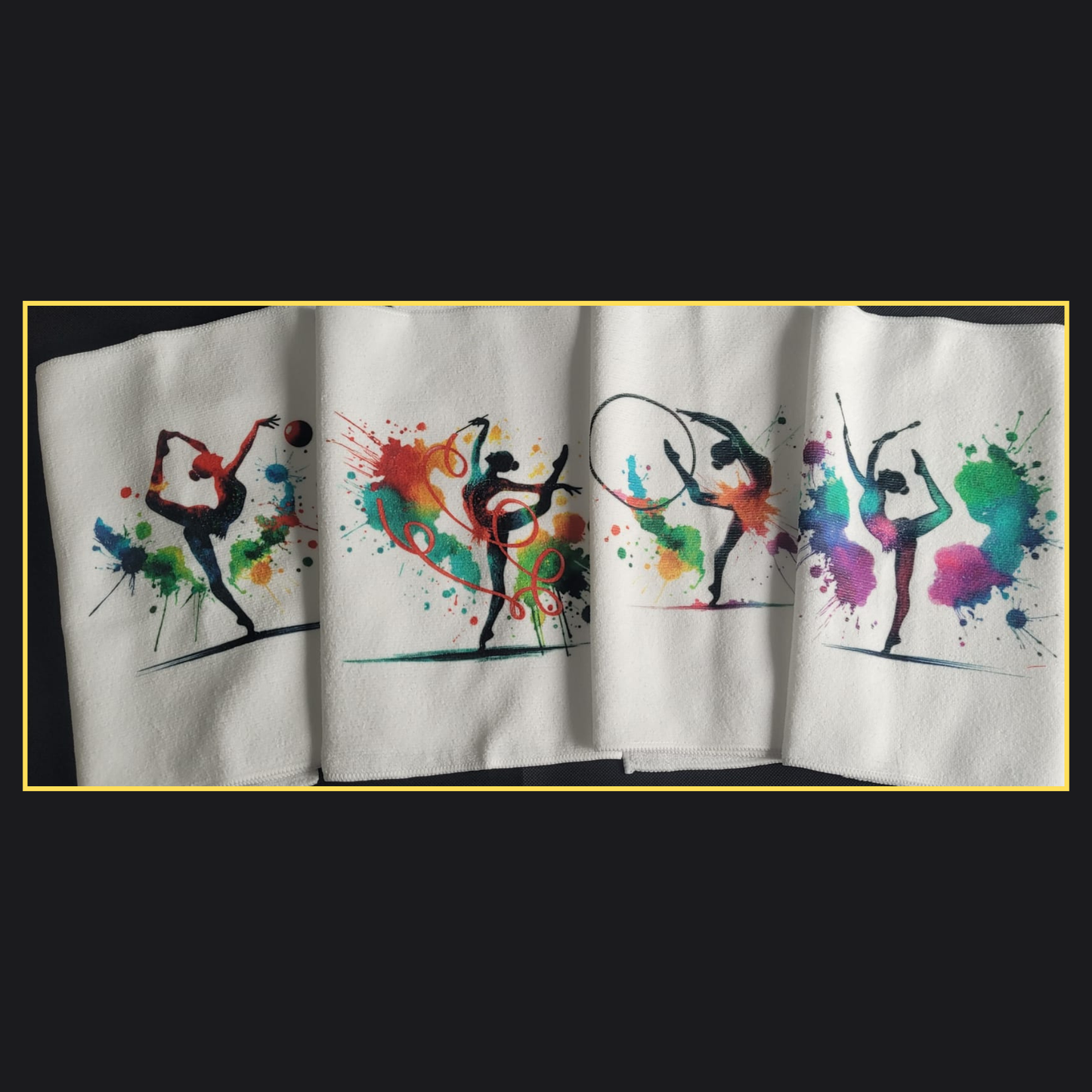 Serviette microfibre 30x50 cm - Gymnastique Rythmique