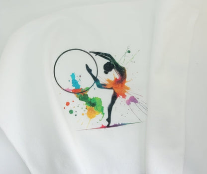 Gymnastique Rythmique - Serviette microfibre 30x50 cm - Cerceau