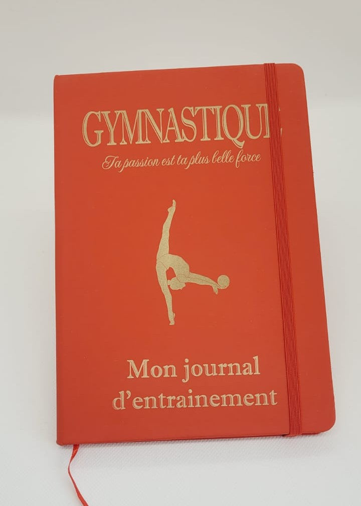 Gymnastique Rythmique - Journal d'entrainement  A5 - Rouge