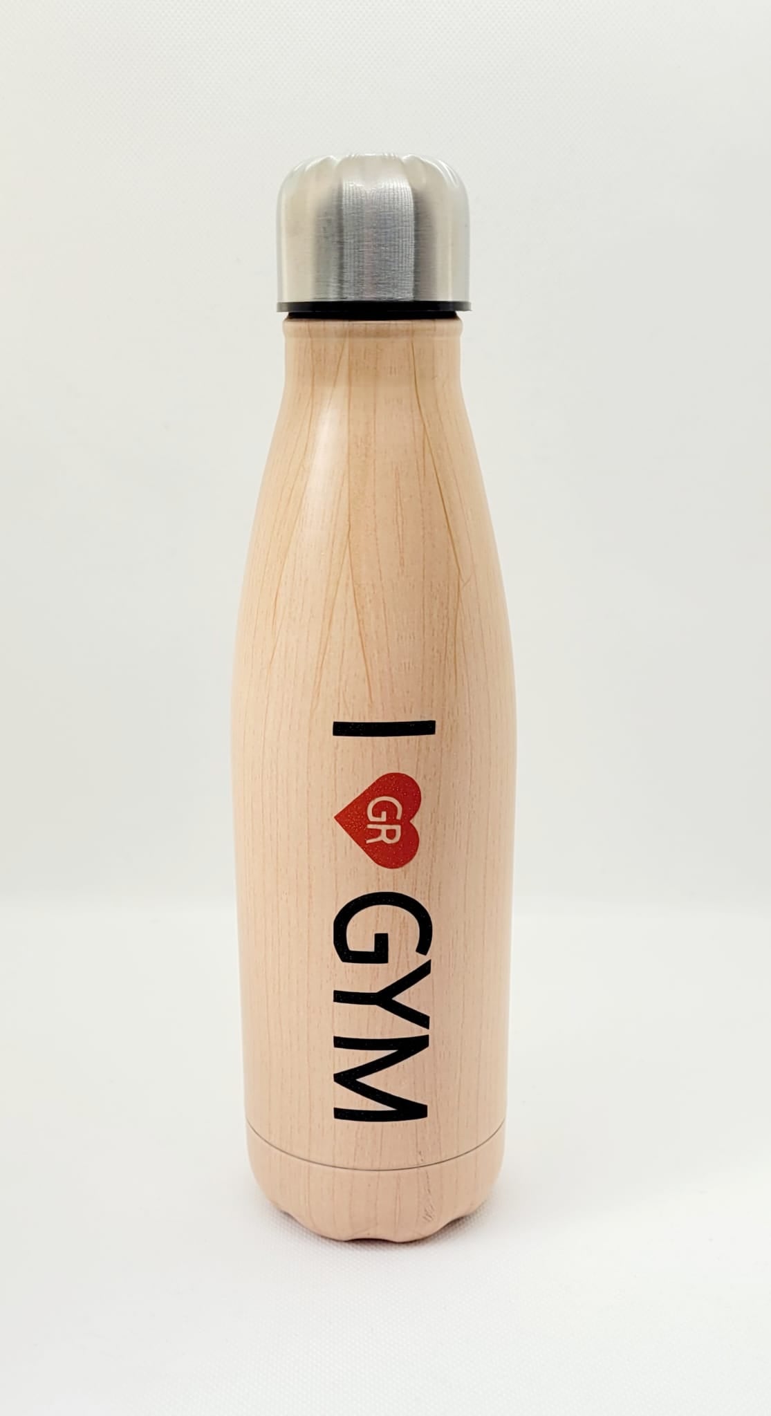 Gymnastique Rythmique - Bouteille personnalisable - 500 ml - Effet Bois