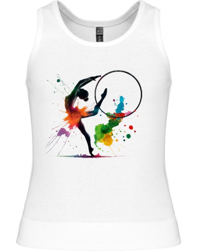 Gymnastique Rythmique - Débardeur Fille - Cerceau