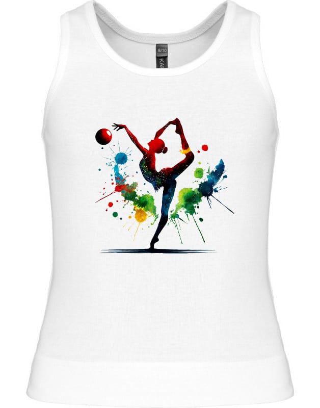 Gymnastique Rythmique - Débardeur Fille - Ballon