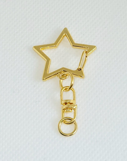 Porte-clés Acrylique -   Attache étoile - Gymnastique  - GAF