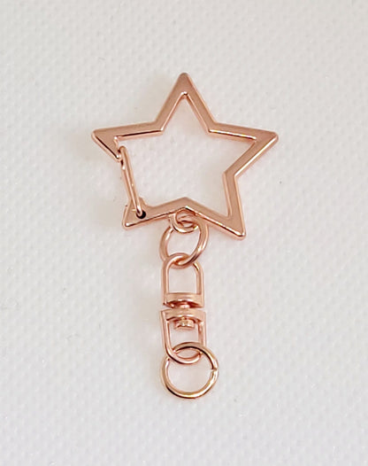 Porte-clés Acrylique -   Attache étoile - Gymnastique  Rythmique - Corde