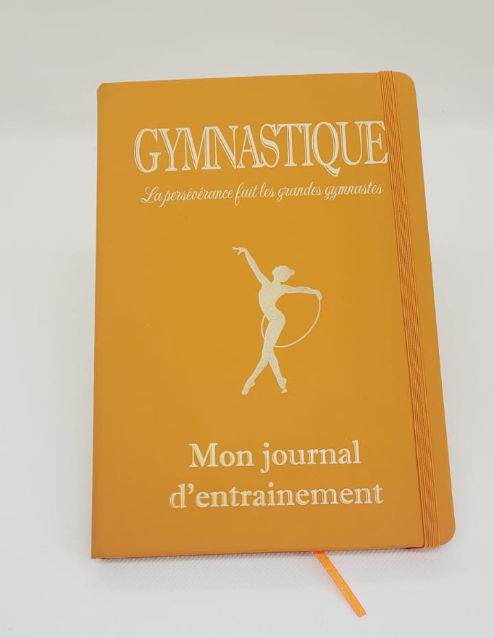 Gymnastique Rythmique - Journal d'entrainement A5 - Orange