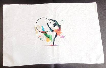 Gymnastique Rythmique - Serviette microfibre 30x50 cm - Cerceau