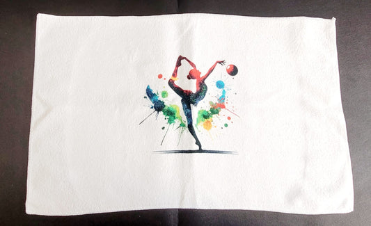 Gymnastique Rythmique - Serviette microfibre 30x50 cm - Ballon