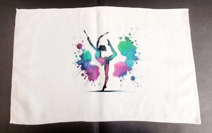 Gymnastique Rythmique - Serviette microfibre 30x50 cm - Massues