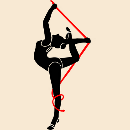 Gymnastique Rythmique - Bouteille personnalisable - 500 ml - Effet Bois - I love Gym