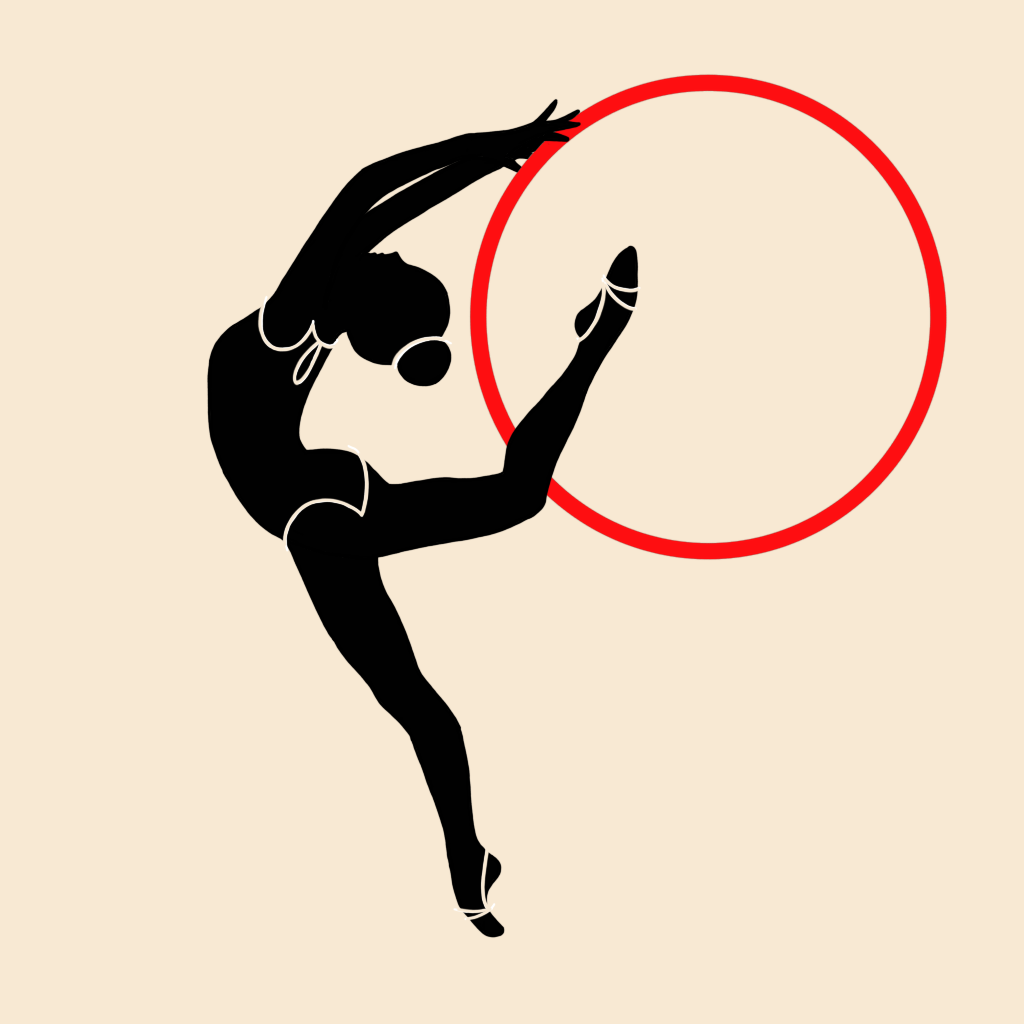 Gymnastique Rythmique - Bouteille personnalisable - 500 ml - Effet Bois - I love Gym