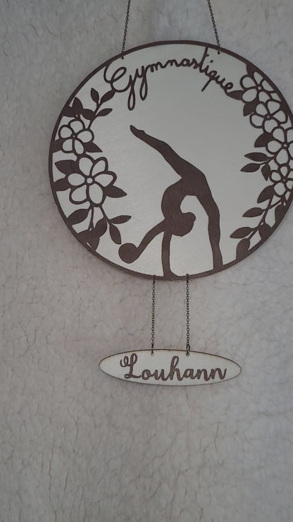 Rhythmic Gymnastics - Wooden suspension - customizable